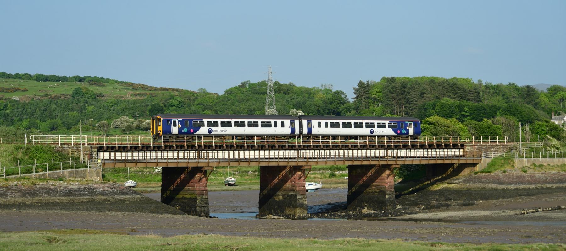 Cumbrian Coast Line Scenic Rail Britain